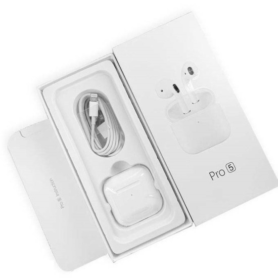 AIRPODS PRO 5 AUDÍFONOS ÍNALÁMBRICOS CHIP:6963A4/6973 BLANCO AIRPODS PRO 5 AUDÍFONOS ÍNALÁMBRICOS CHIP:6963A4/6973 BLANCO